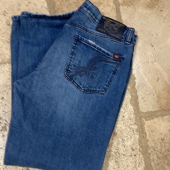 Sheryl Crow Rock Vintage  BTC Jeans Size 29/6  Boyfriend - Picture 7 of 10